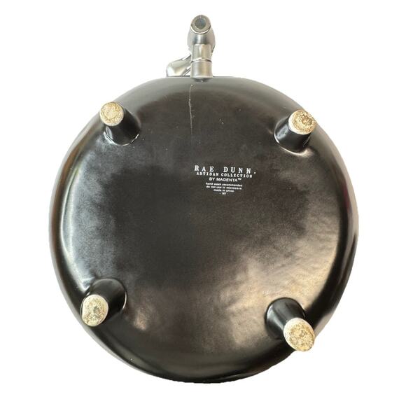 Halloween Party Decor “More Boos Please” Cauldron Drink Dispenser Black Rae Dunn - Picture 9 of 9